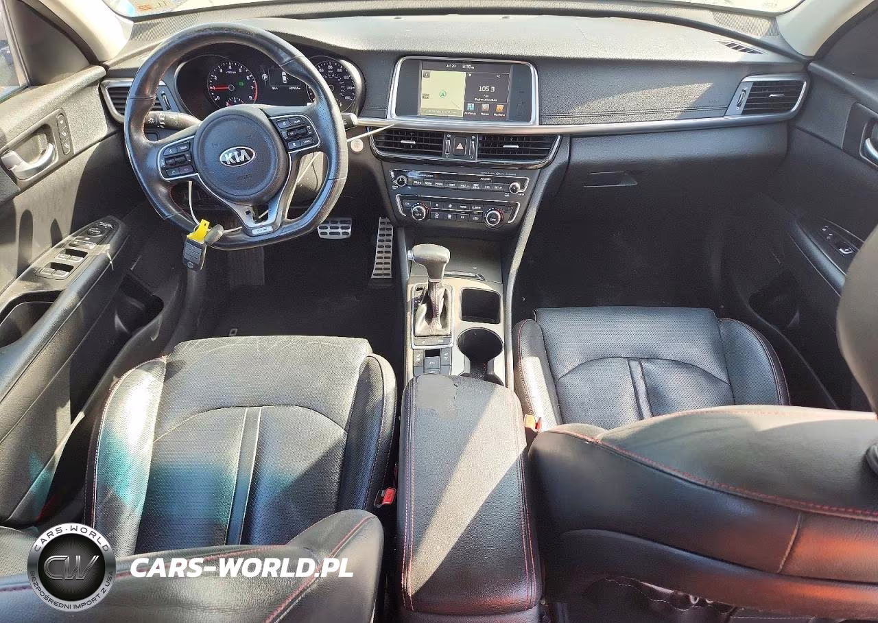 2016 Kia Optima Sx VIN:5XXGW4L21GG034216 - 8
