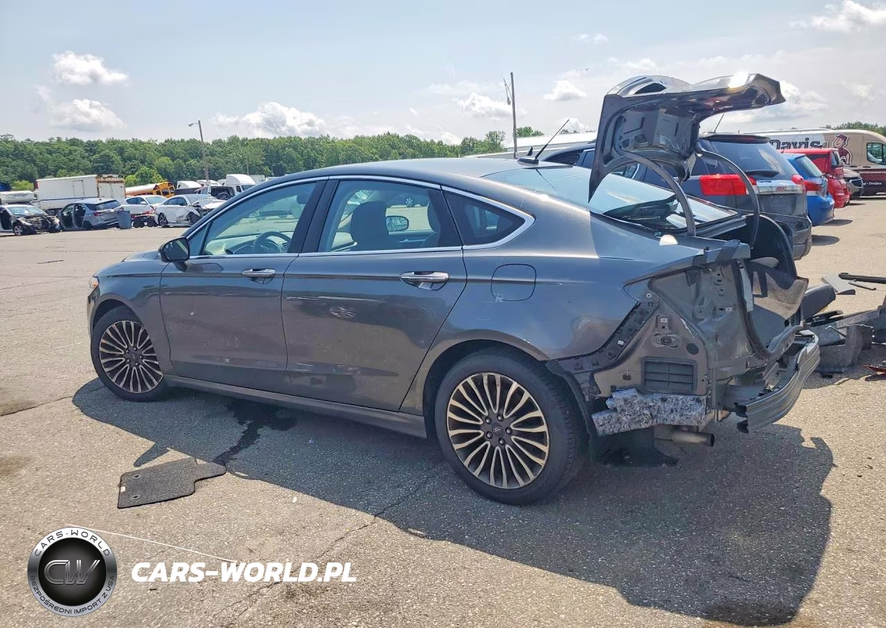 2018 Ford Fusion Titanium-Platinum VIN:3FA6P0D93JR206726 - 2