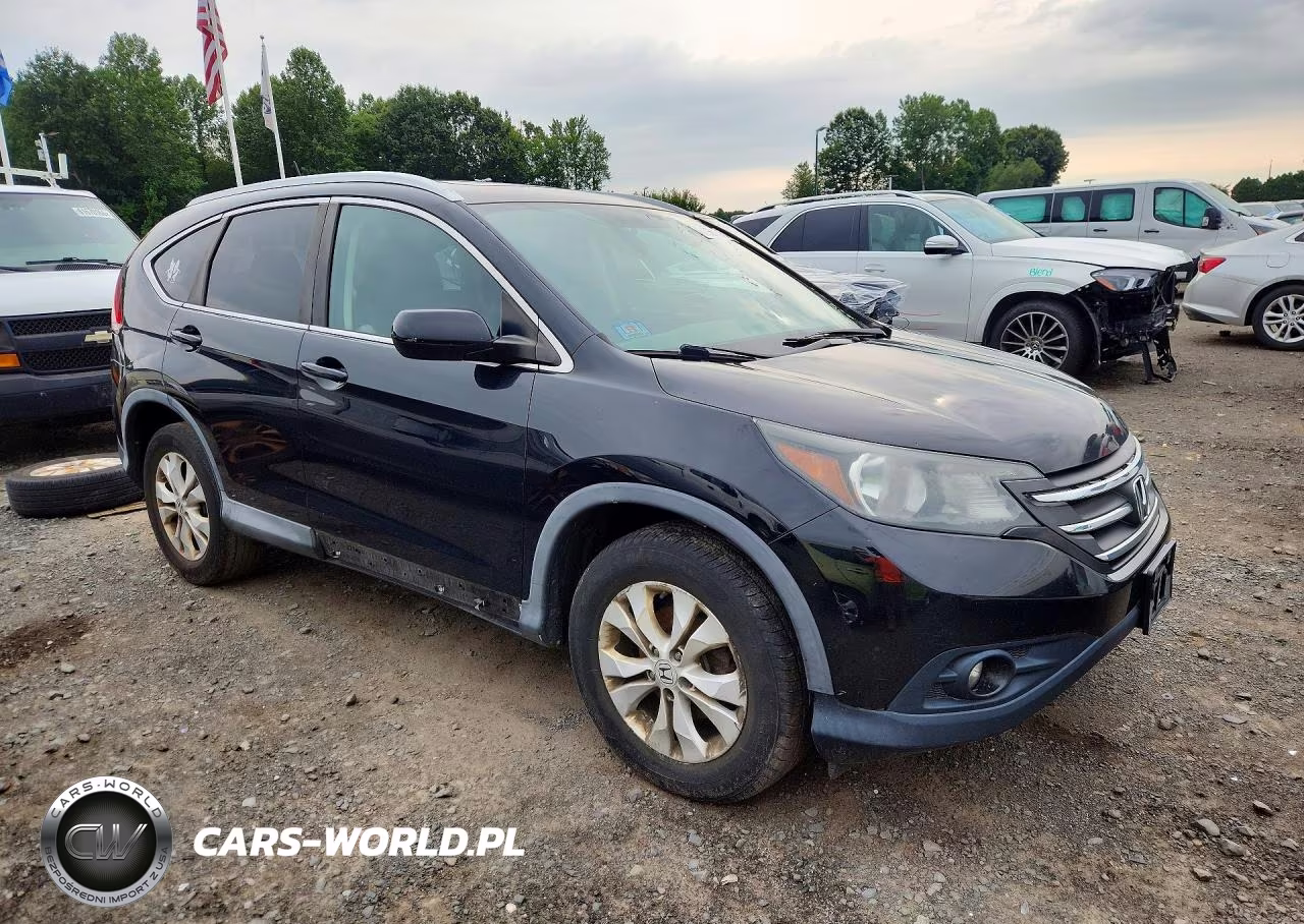 2013 Honda Cr-V Exl VIN:2HKRM4H70DH670452 - 4