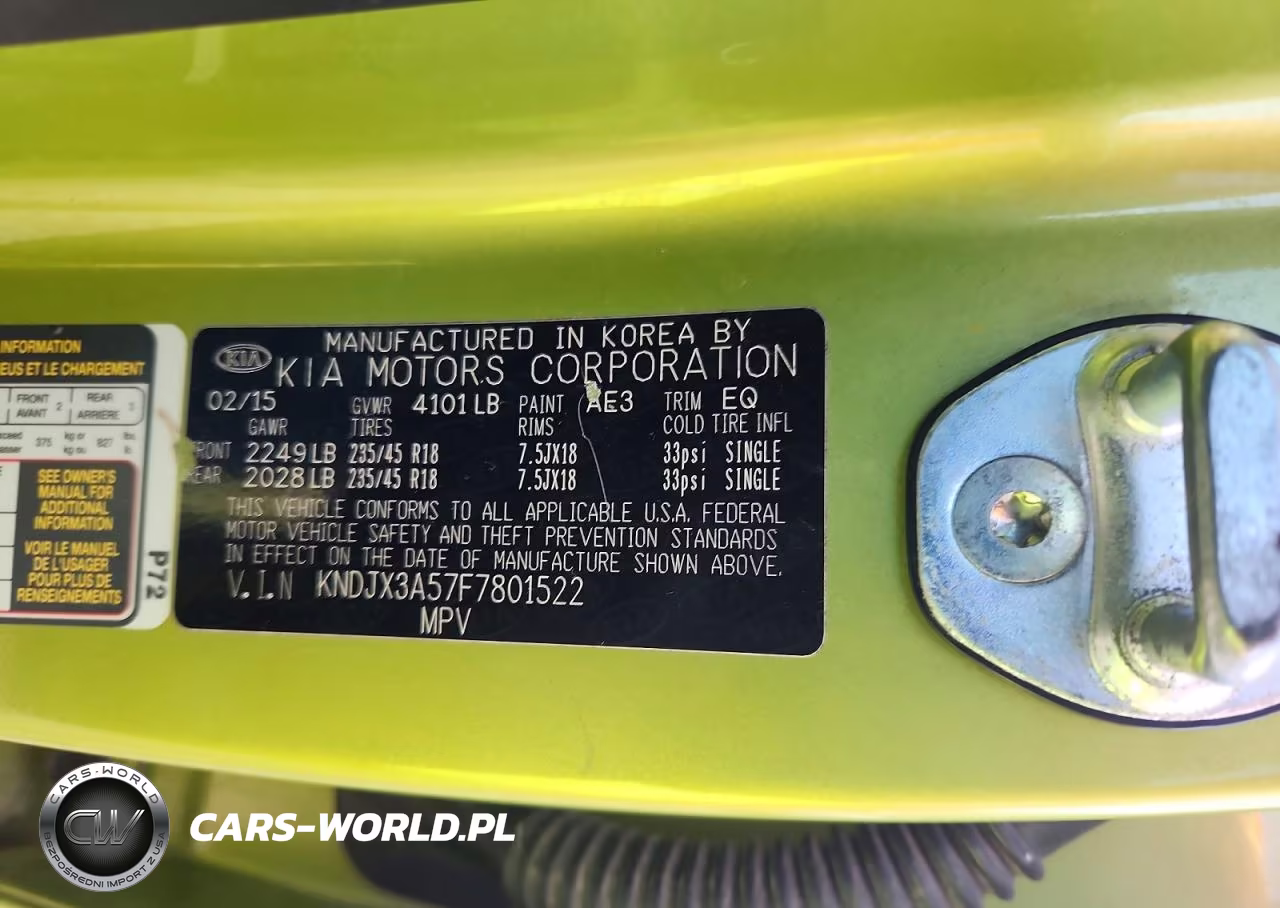 2015 Kia Soul ! VIN:KNDJX3A57F7801522 - 13