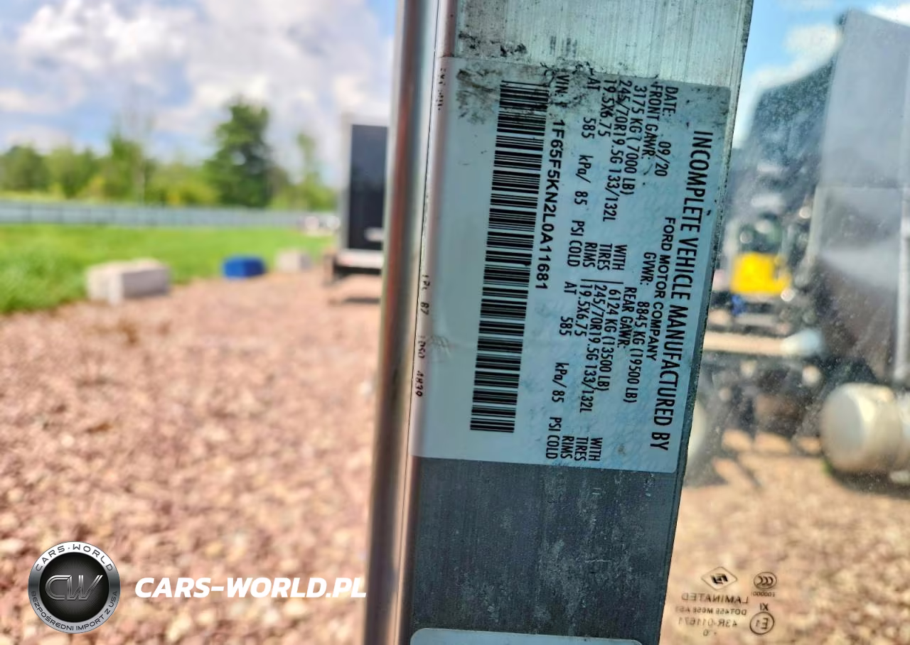 2020 Ford F59 Delivery Van VIN:1F65F5KN2L0A11681 - 13