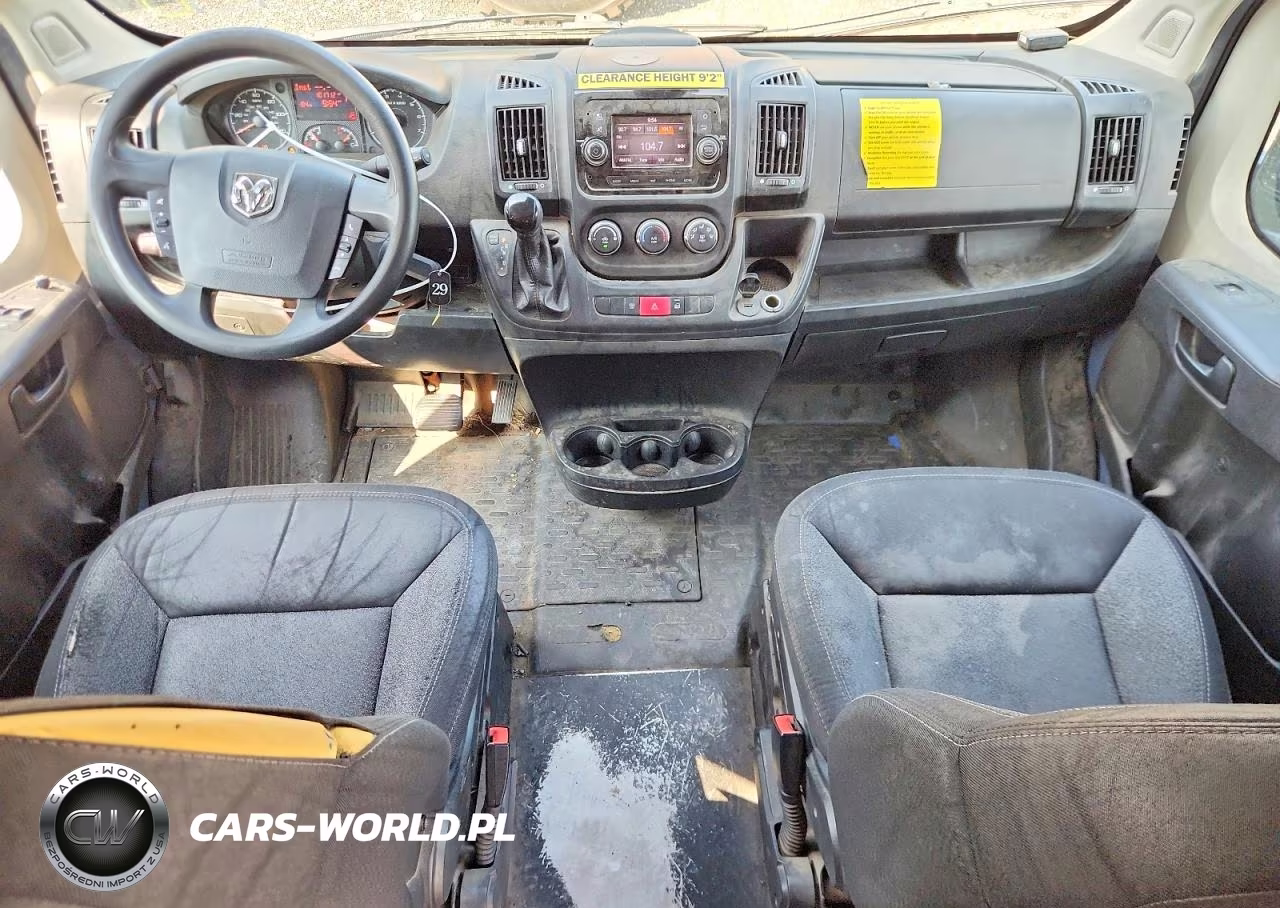 2021 Ram Promaster 3500 Delivery Van VIN:3C6MRVJG6ME541199 - 8