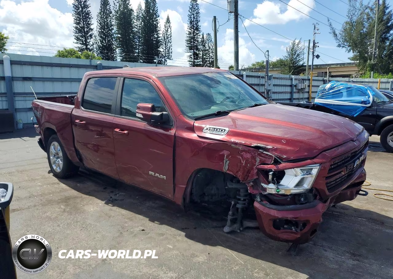 2021 Ram 1500 Big Horn-Lone Star VIN:1C6SRFFTXMN524856 - 4