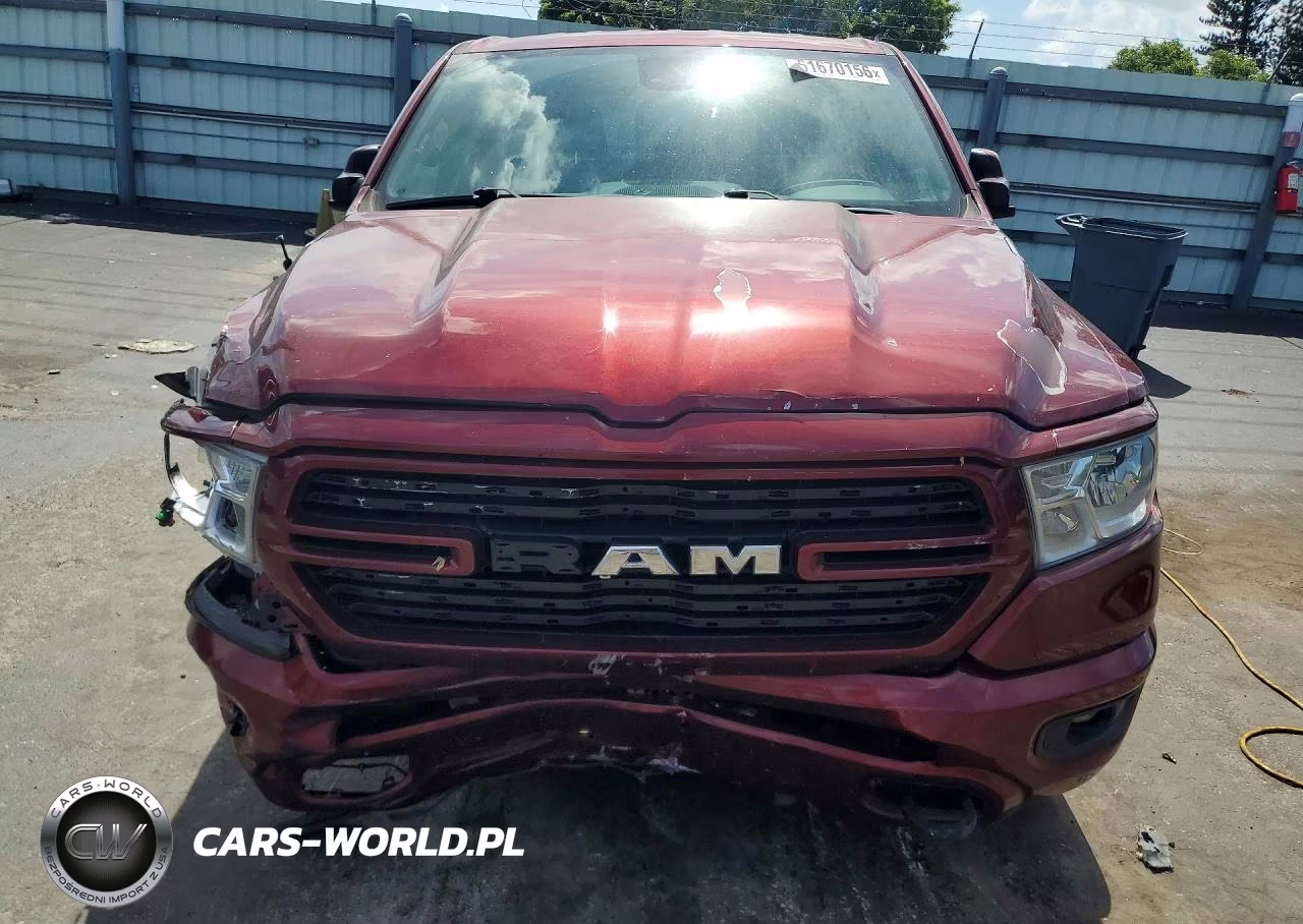 2021 Ram 1500 Big Horn-Lone Star VIN:1C6SRFFTXMN524856 - 5