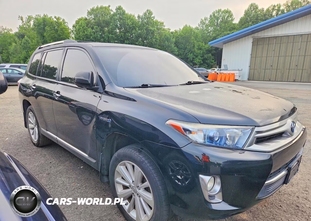 2013 Toyota Highlander Hybrid Limited VIN:JTEDC3EH5D2014247 - 4
