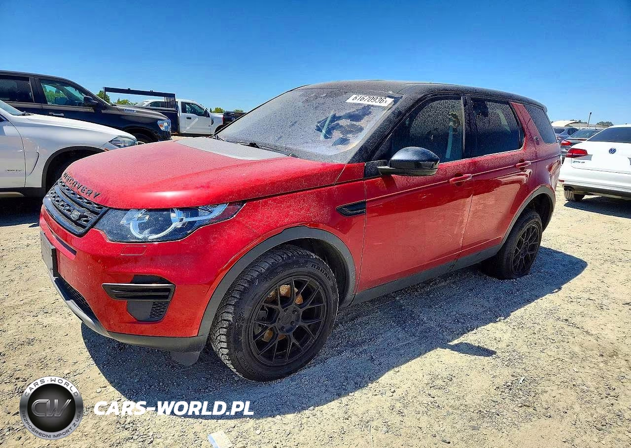 2018 Land Rover Discovery Sport Se