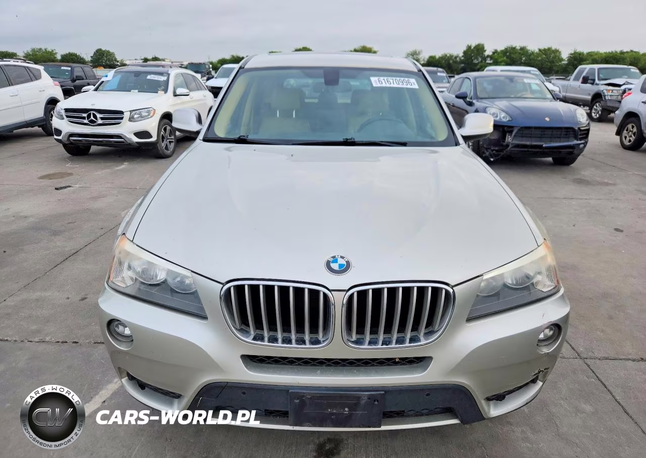 2013 BMW X3 xDrive28I VIN:5UXWX9C54D0A27517 - 5