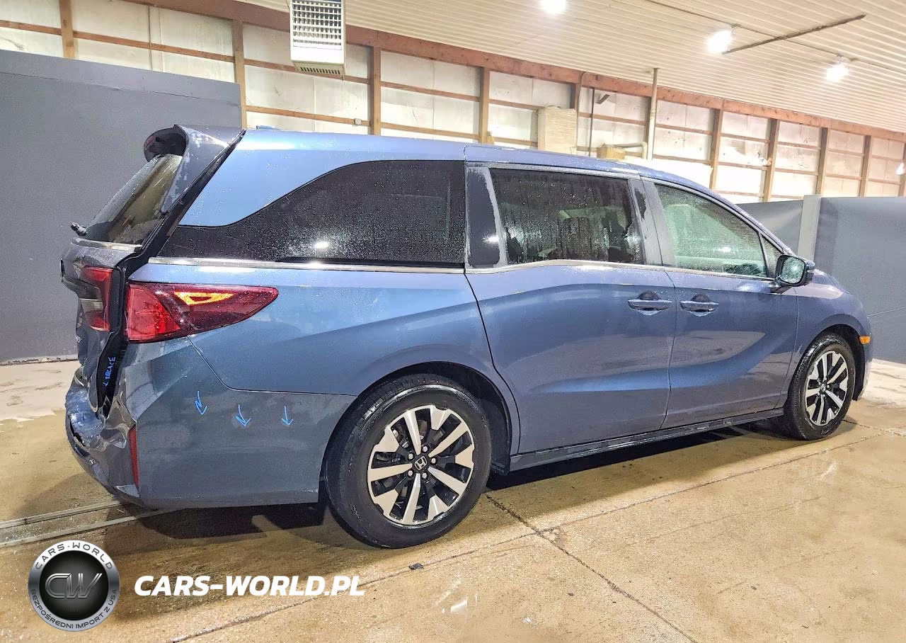 2025 Honda Odyssey Exl VIN:5FNRL6H63SB075838 - 3
