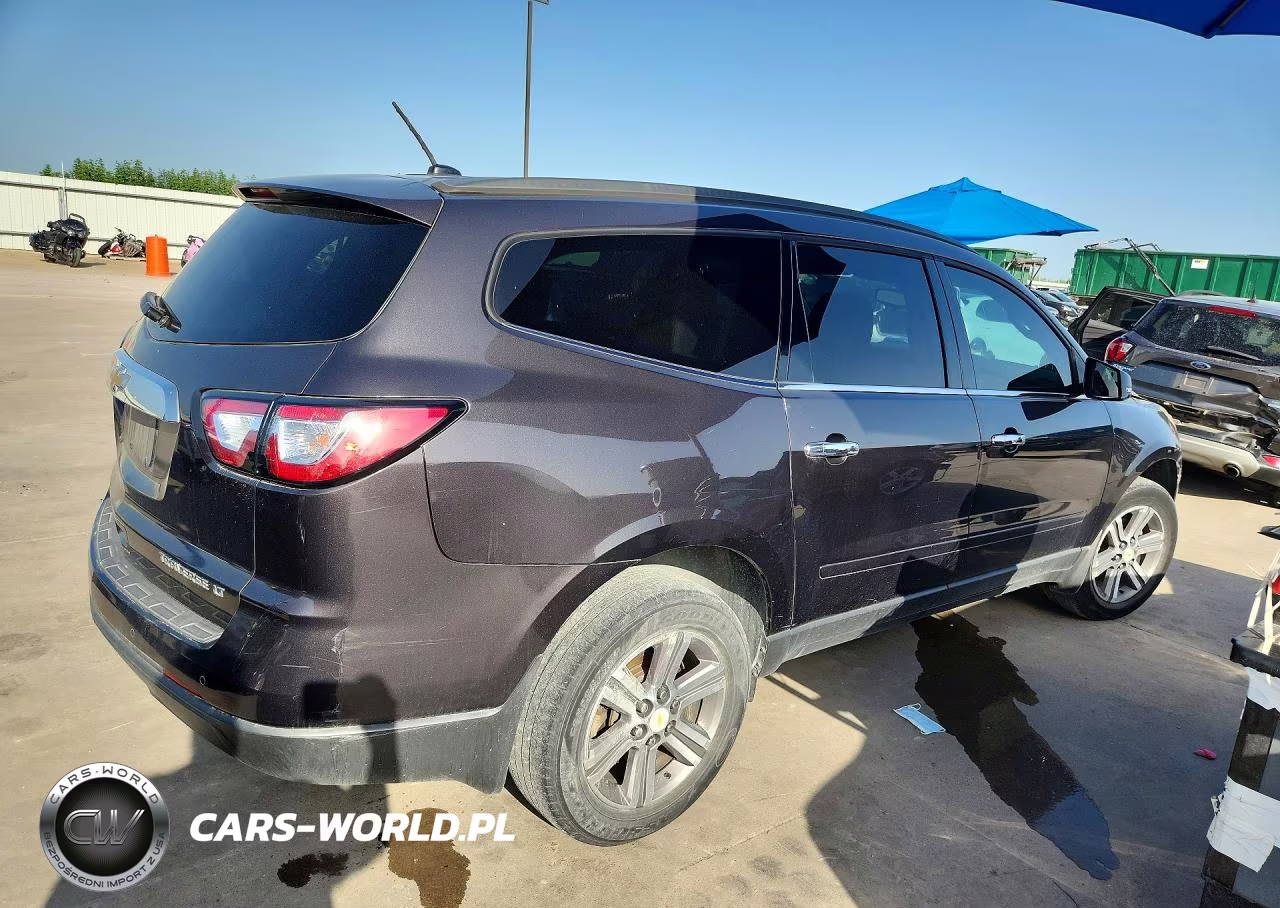 2015 Chevrolet Traverse Lt VIN:1GNKRGKD1FJ348861 - 3