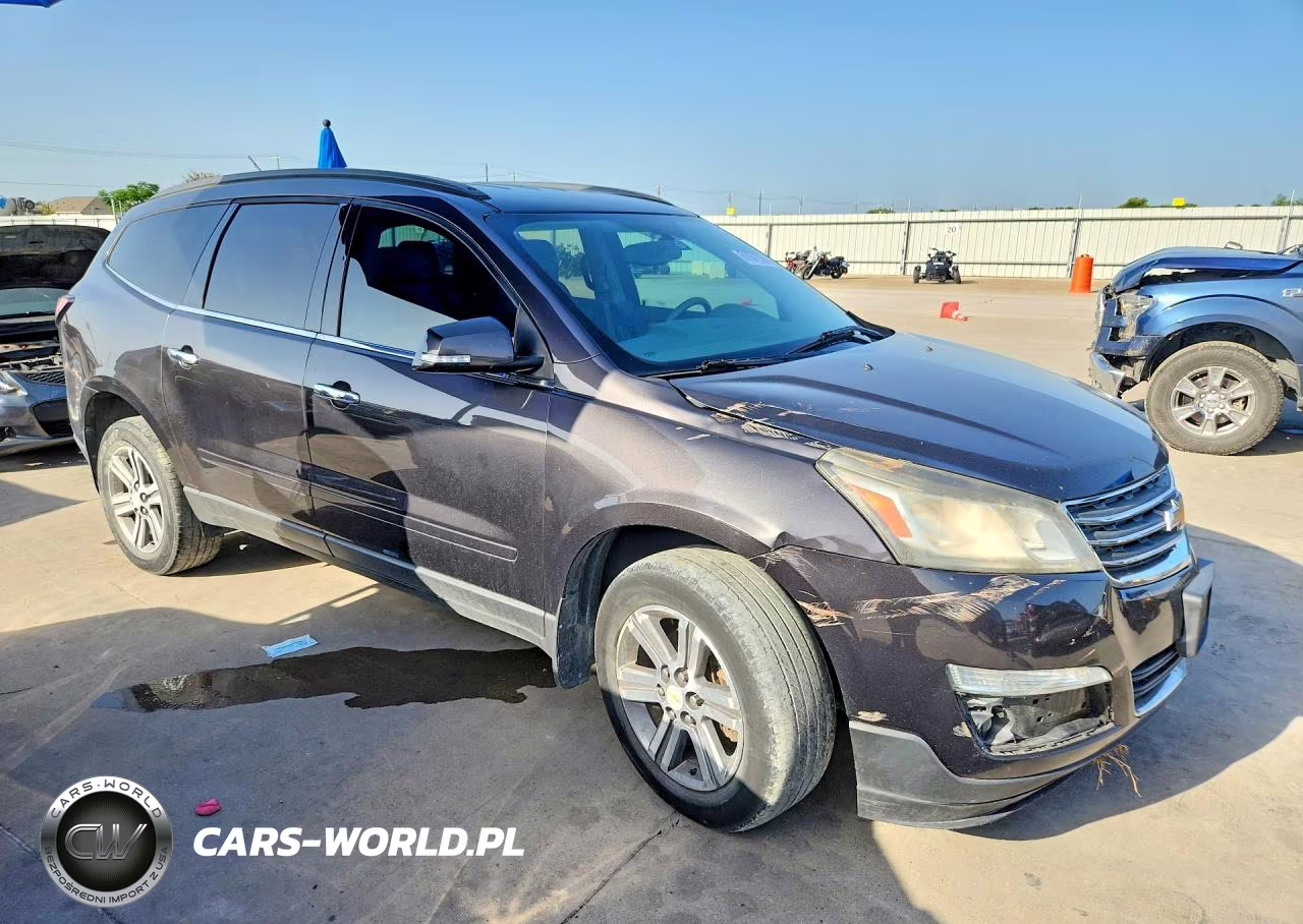 2015 Chevrolet Traverse Lt VIN:1GNKRGKD1FJ348861 - 4