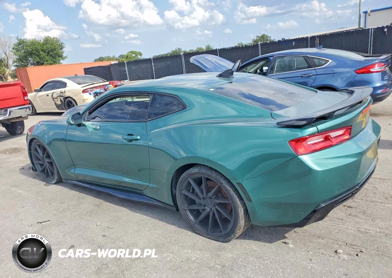 2018 Chevrolet Camaro Ss VIN:1G1FF1R70J0119627 - 2