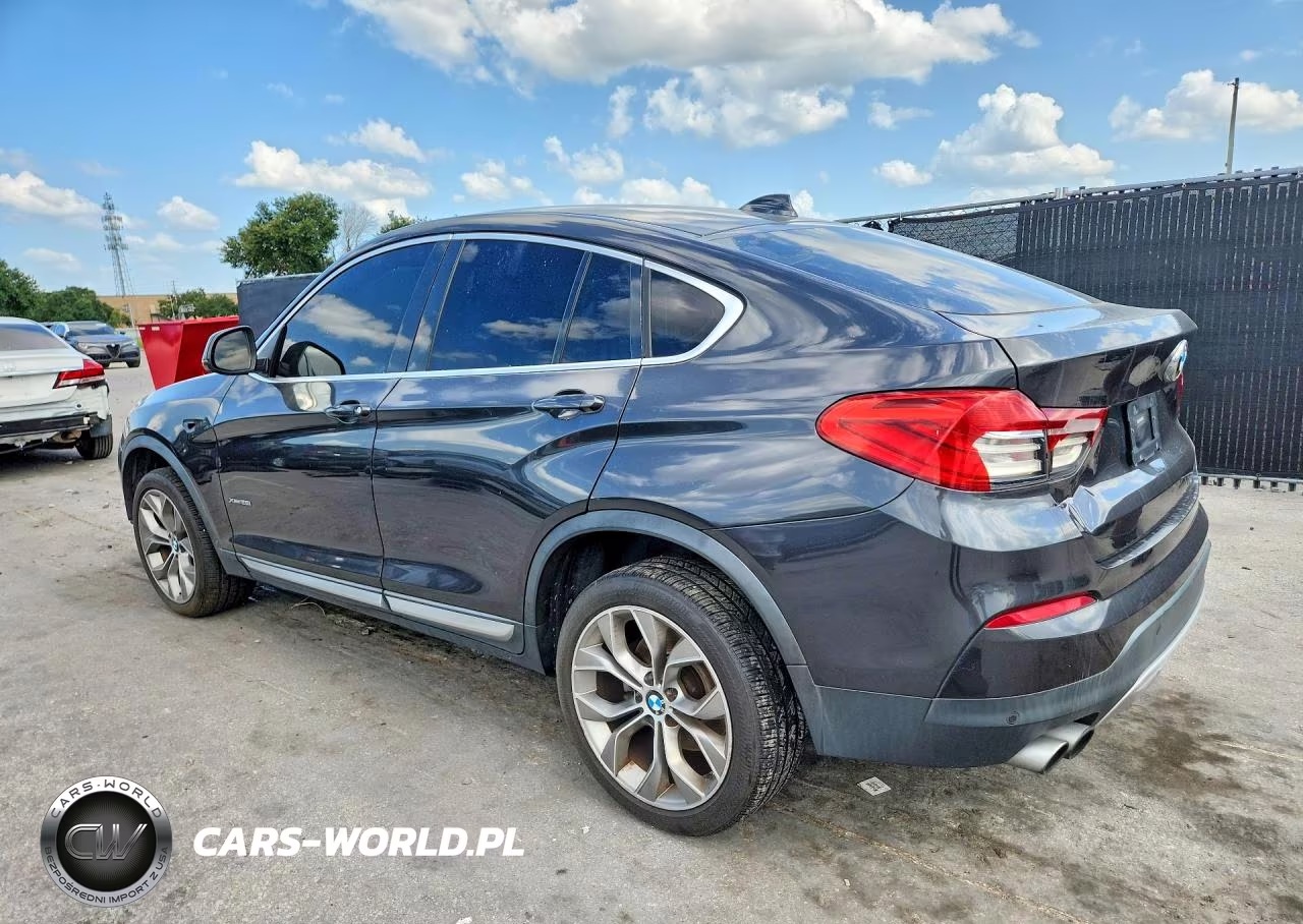 2017 BMW X4 xDrive28I VIN:5UXXW3C55H0T78038 - 2