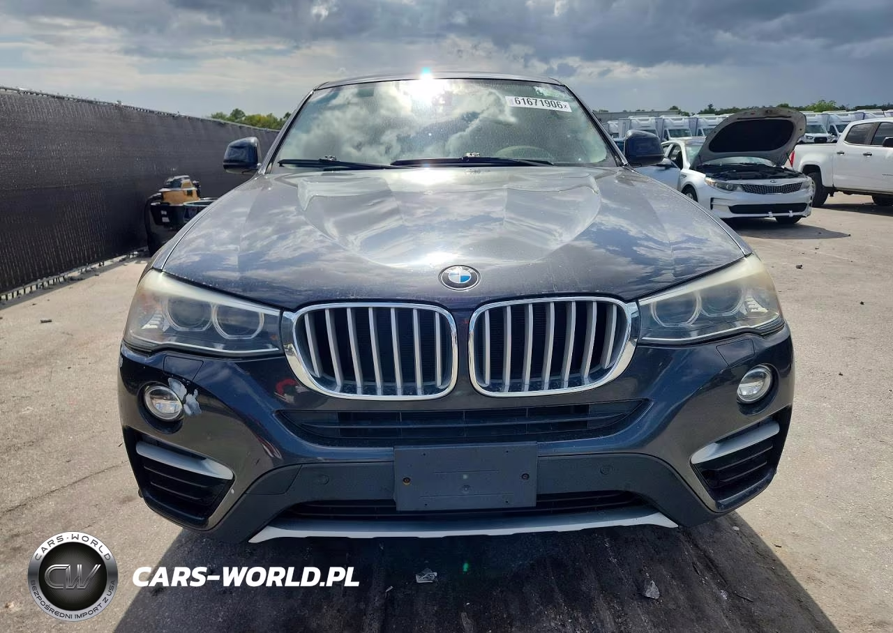 2017 BMW X4 xDrive28I VIN:5UXXW3C55H0T78038 - 5