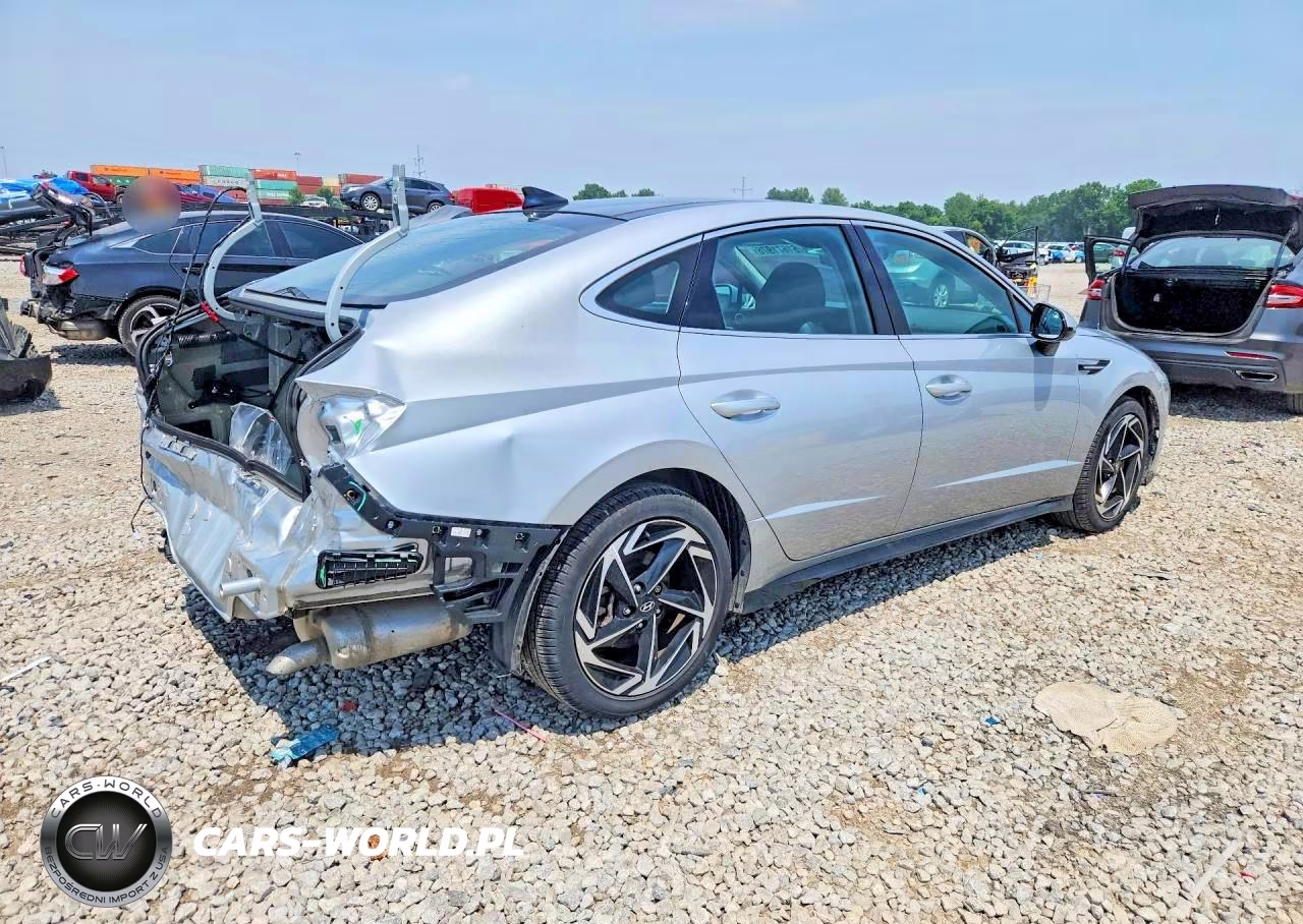 2024 Hyundai Sonata Sel VIN:KMHL14JA5RA392369 - 3