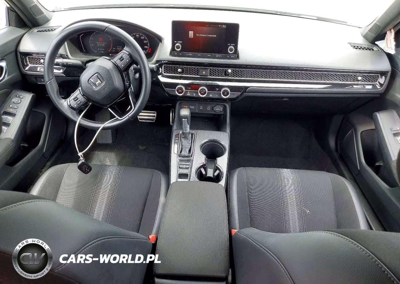 2025 Honda Civic Sport VIN:2HGFE2F51SH603579 - 8