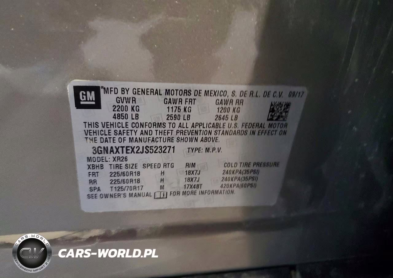 2018 Chevrolet Equinox Lt VIN:3GNAXTEX2JS523271 - 13