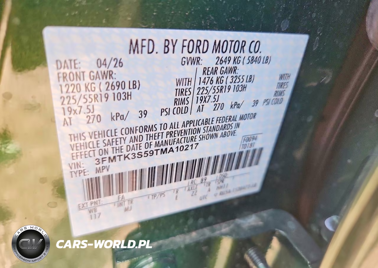 2026 Ford Mustang Mach-E Premium VIN:3FMTK3S59TMA10217 - 12