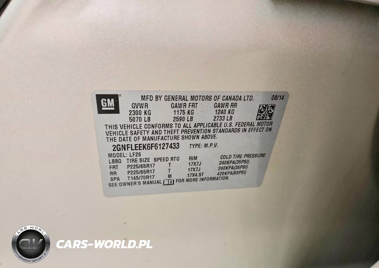 2015 Chevrolet Equinox Ls VIN:2GNFLEEK6F6127433 - 12