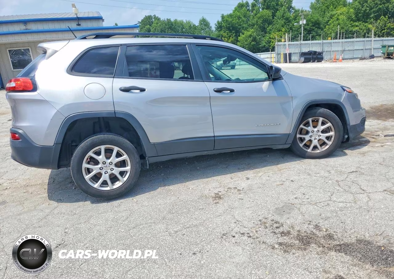 2017 Jeep Cherokee Sport VIN:1C4PJLAB4HW663271 - 3