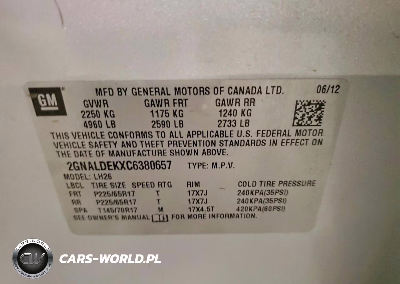 2012 Chevrolet Equinox Lt VIN:2GNALDEKXC6380657 - 13