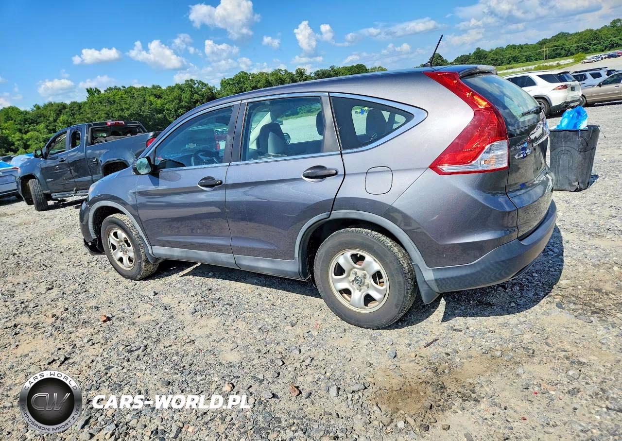 2013 Honda Cr-V Lx VIN:3CZRM3H34DG707626 - 2