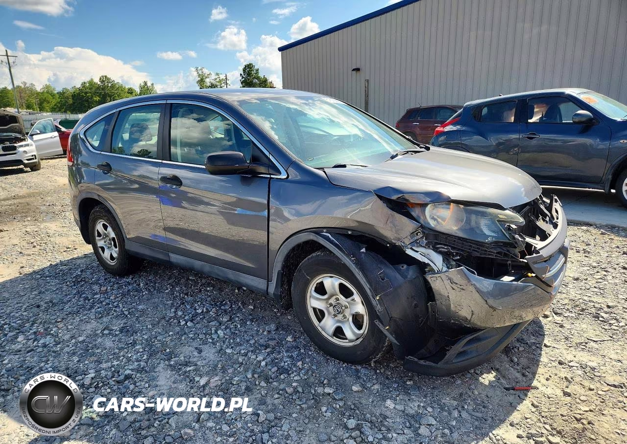 2013 Honda Cr-V Lx VIN:3CZRM3H34DG707626 - 4