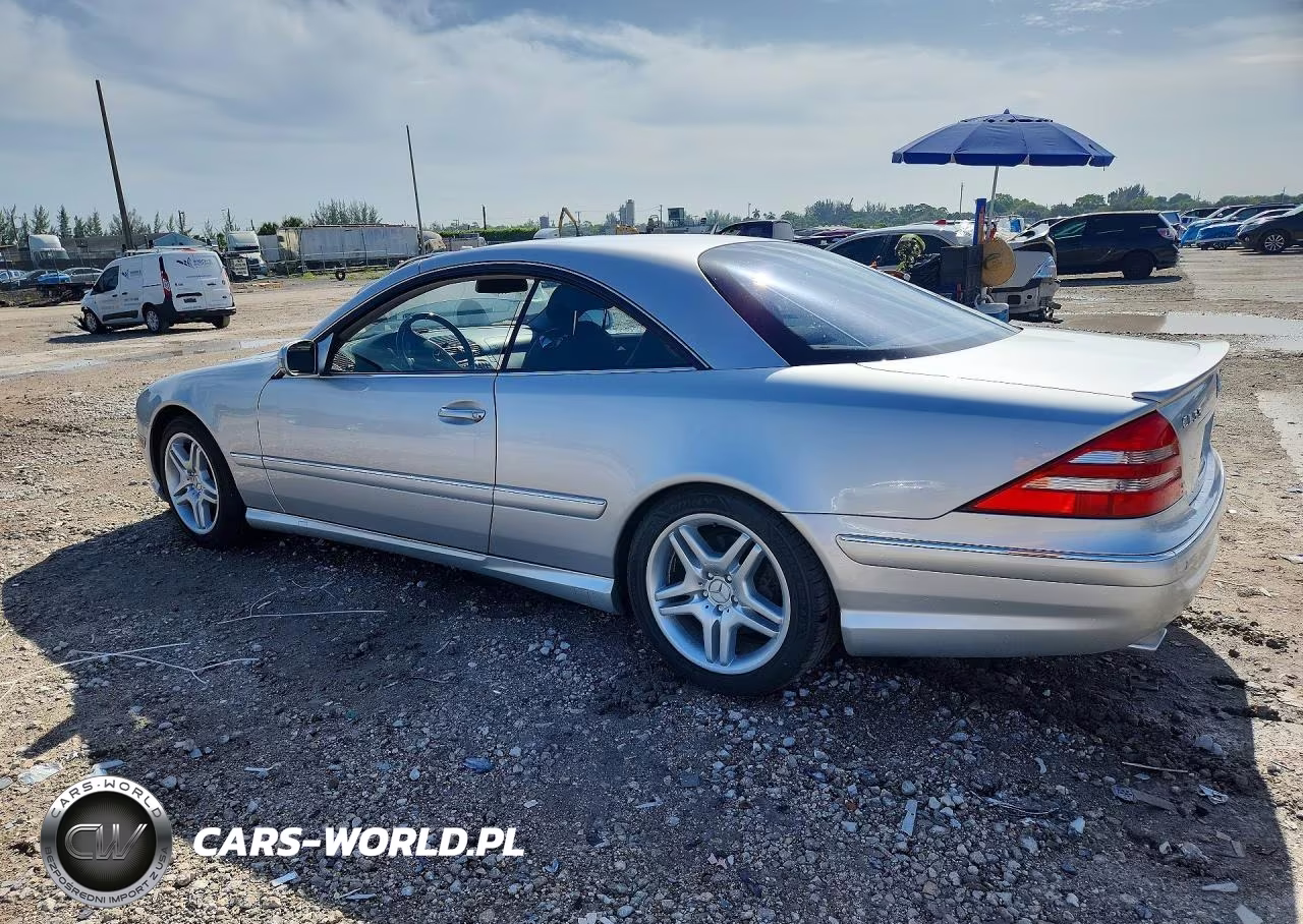 2002 Mercedes-Benz Cl 55 Amg VIN:WDBPJ73J32A019601 - 2