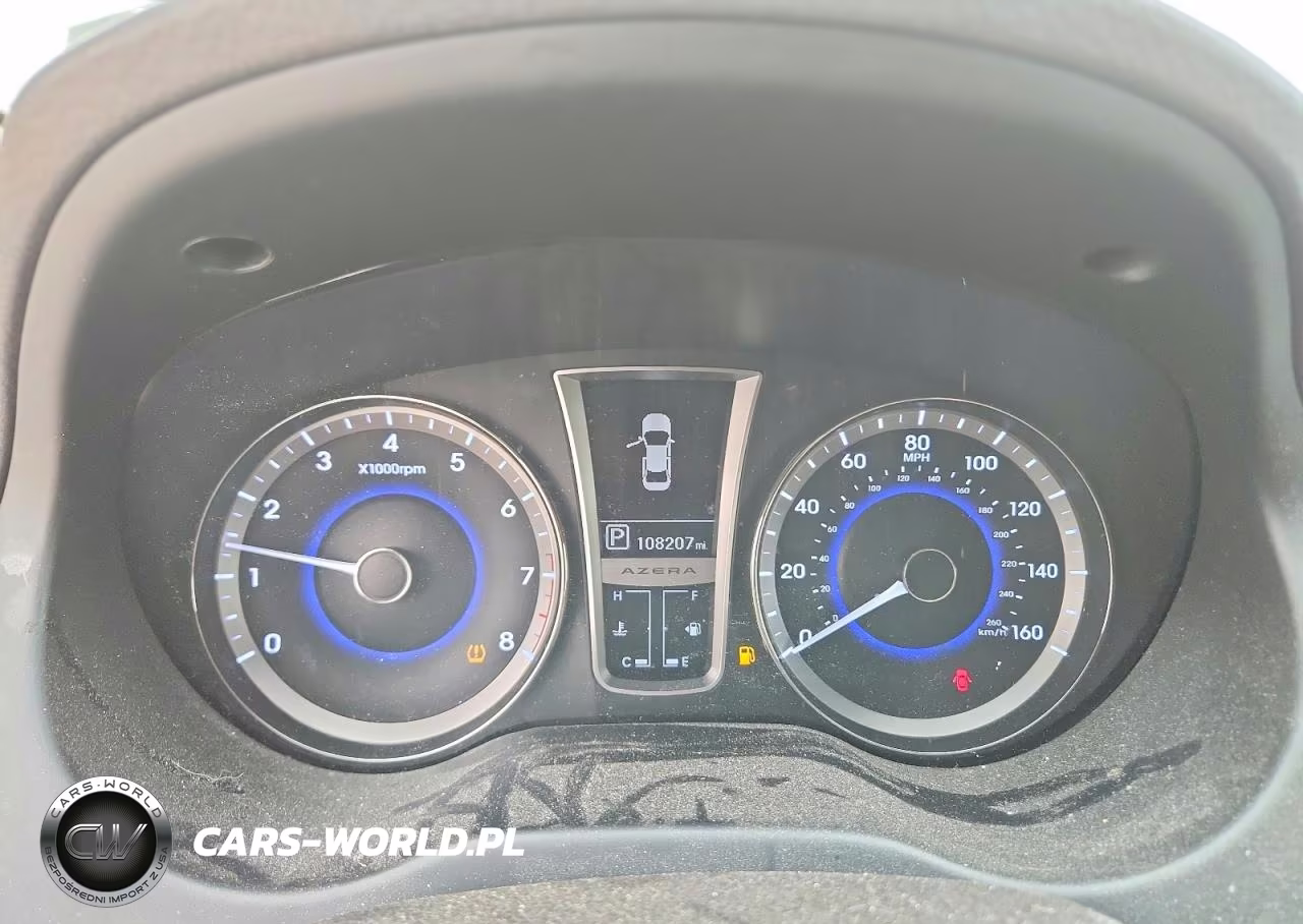 2013 Hyundai Azera Base VIN:KMHFH4JG5DA257155 - 9