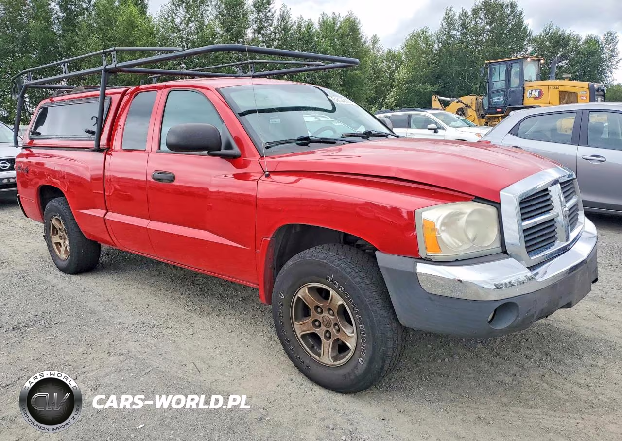 2005 Dodge Dakota Slt VIN:1D7HW42NX5S182003 - 4