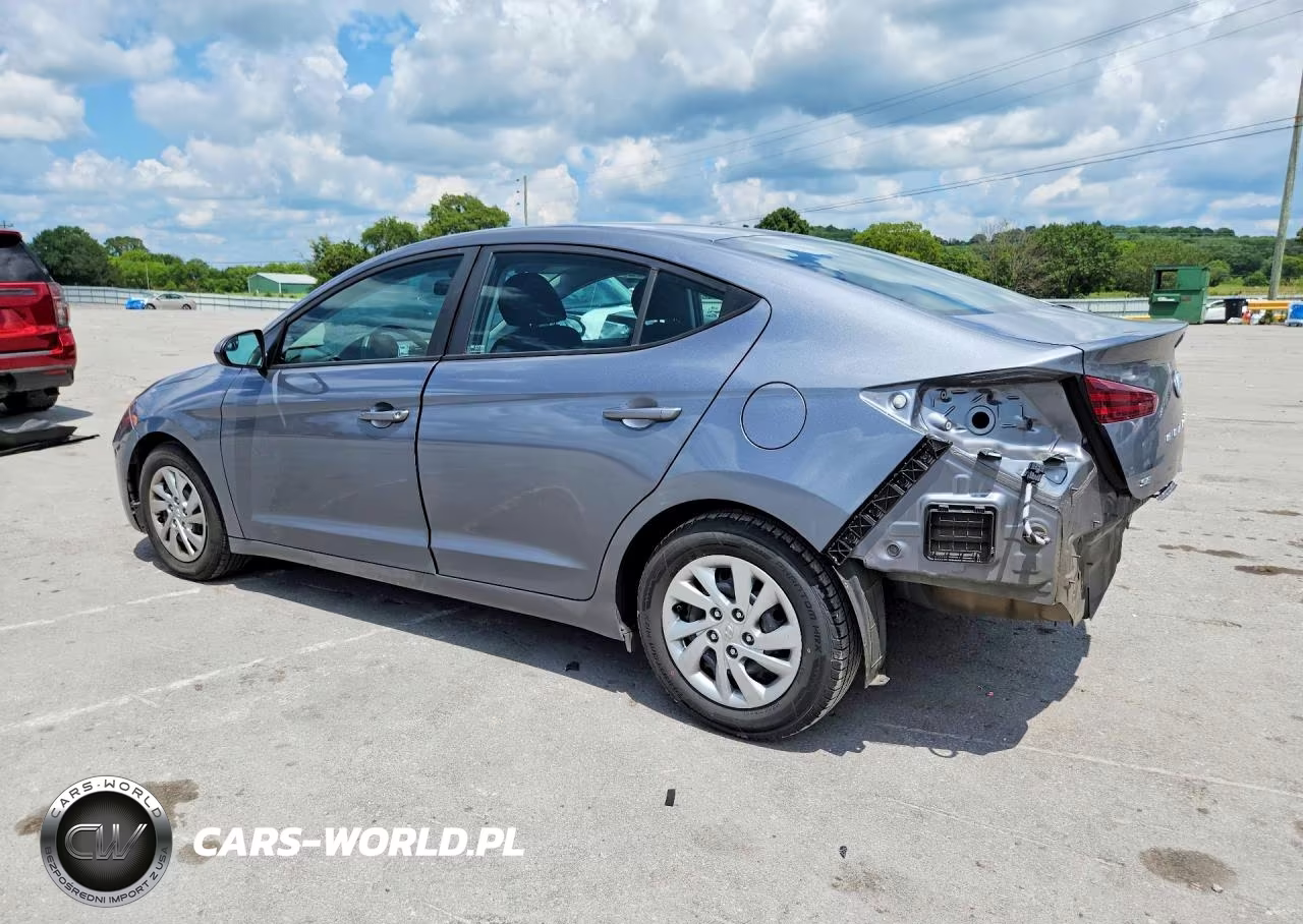 2019 Hyundai Elantra Se VIN:KMHD74LF5KU833675 - 2