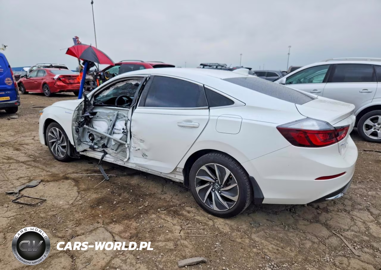 2019 Honda Insight Touring VIN:19XZE4F95KE029557 - 2