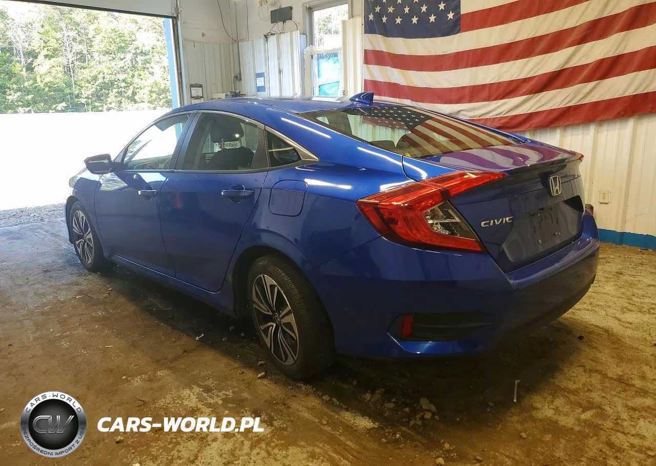 2018 Honda Civic Ex VIN:JHMFC1F48JX012714 - 2