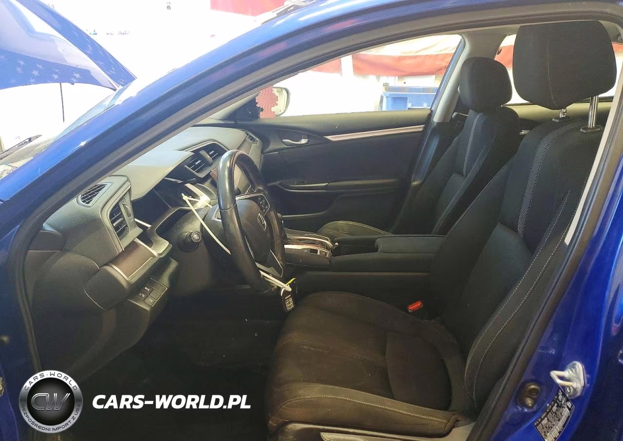 2018 Honda Civic Ex VIN:JHMFC1F48JX012714 - 7