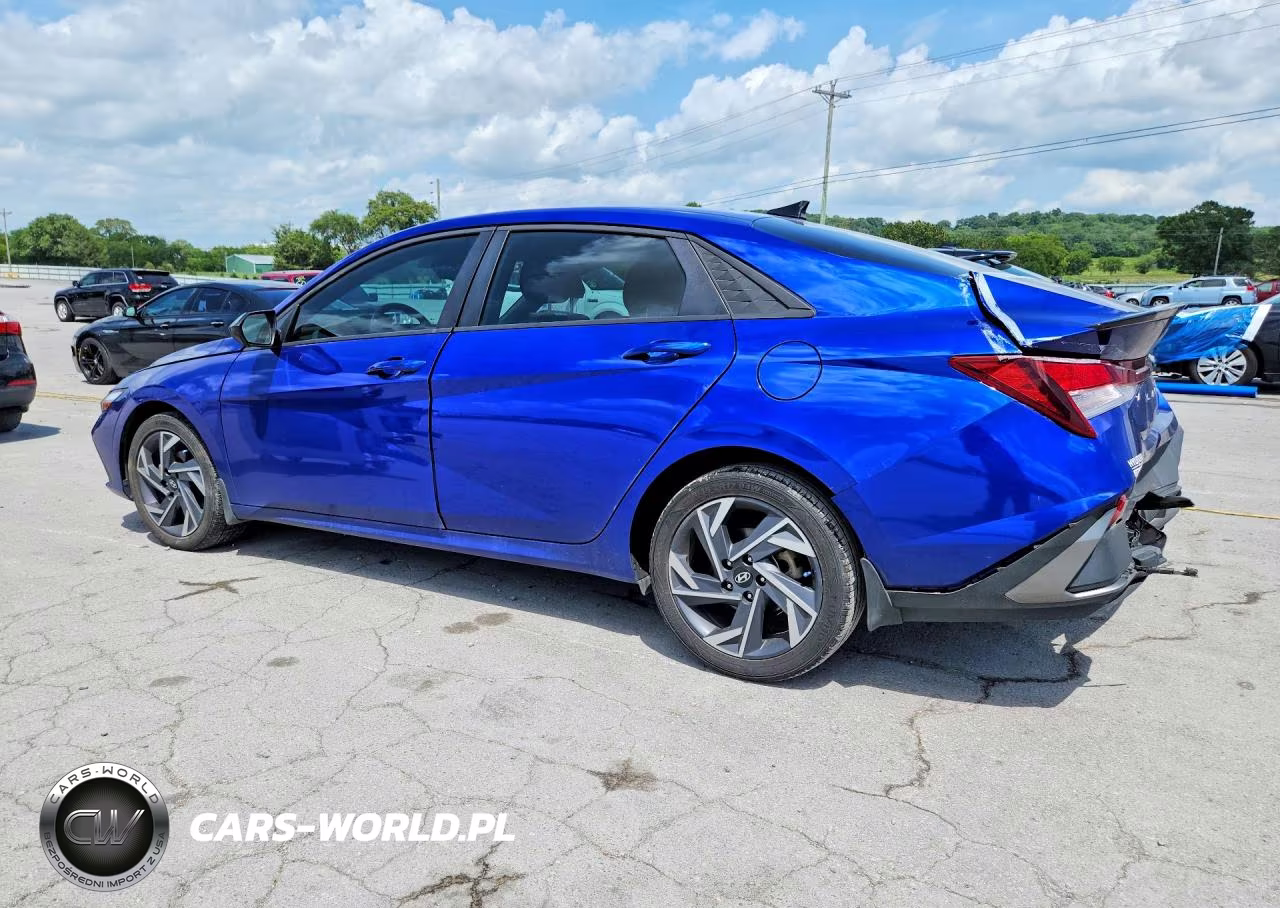 2025 Hyundai Elantra Sel Sport VIN:KMHLM4DG6SU903079 - 2
