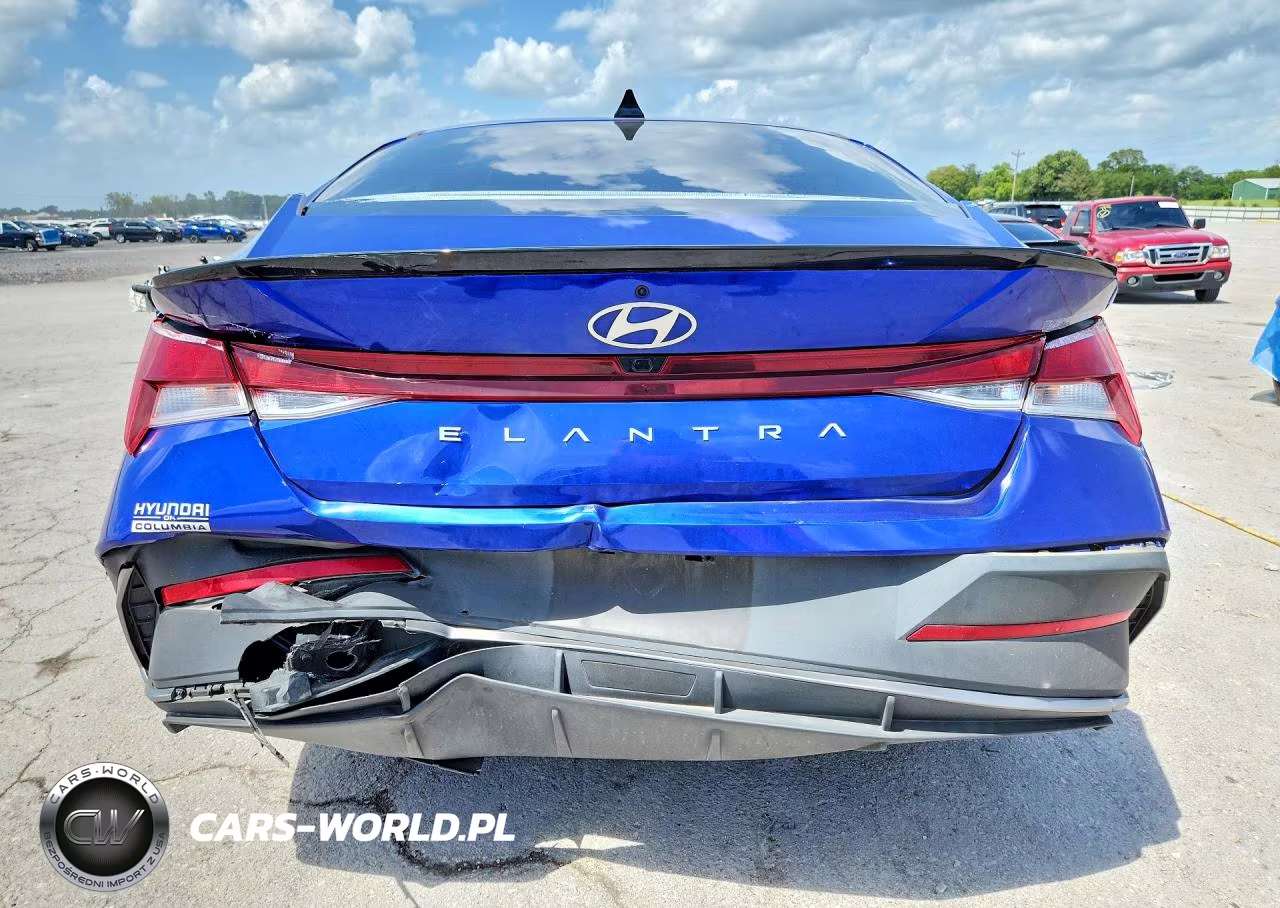 2025 Hyundai Elantra Sel Sport VIN:KMHLM4DG6SU903079 - 6