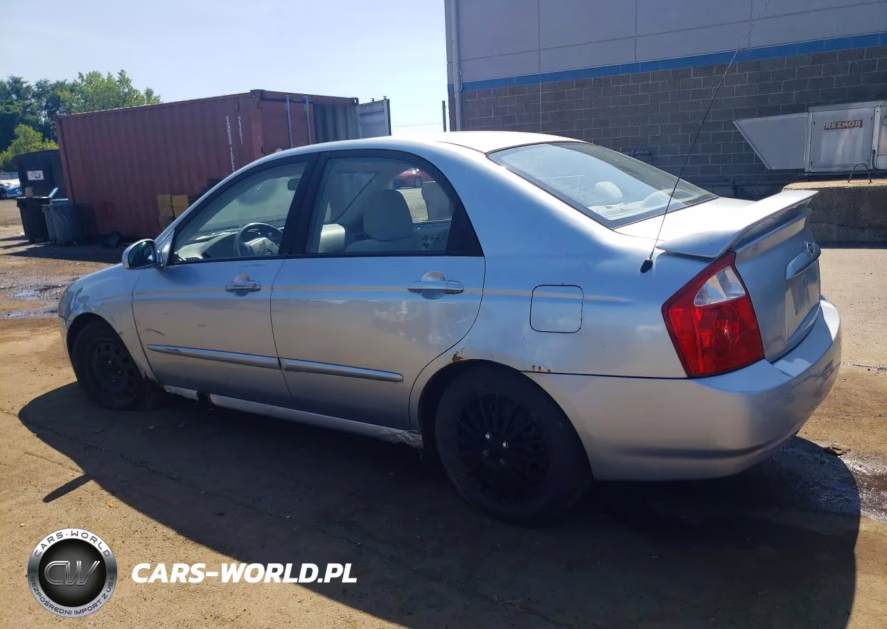 2006 Kia Spectra Ex VIN:KNAFE122465244551 - 2