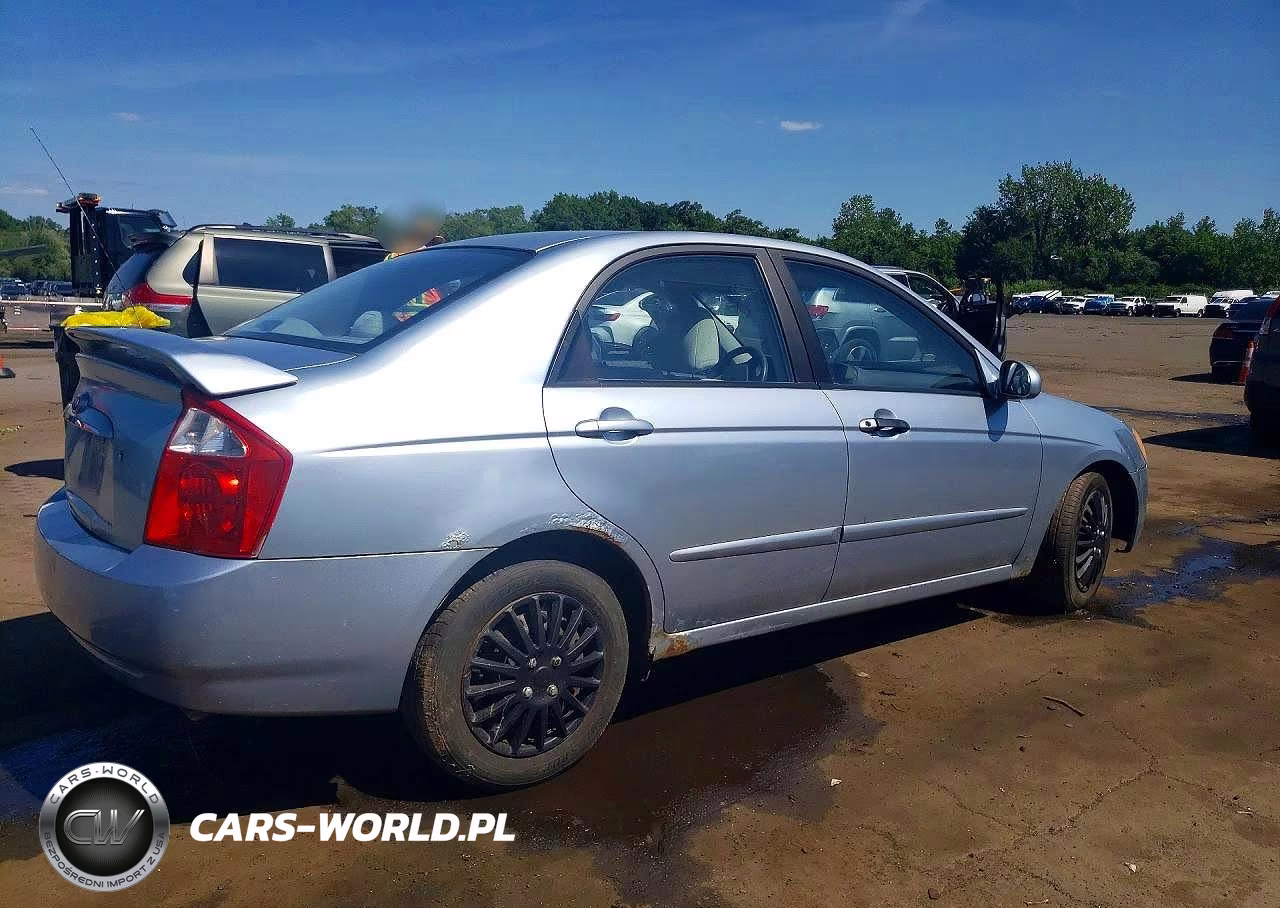 2006 Kia Spectra Ex VIN:KNAFE122465244551 - 3