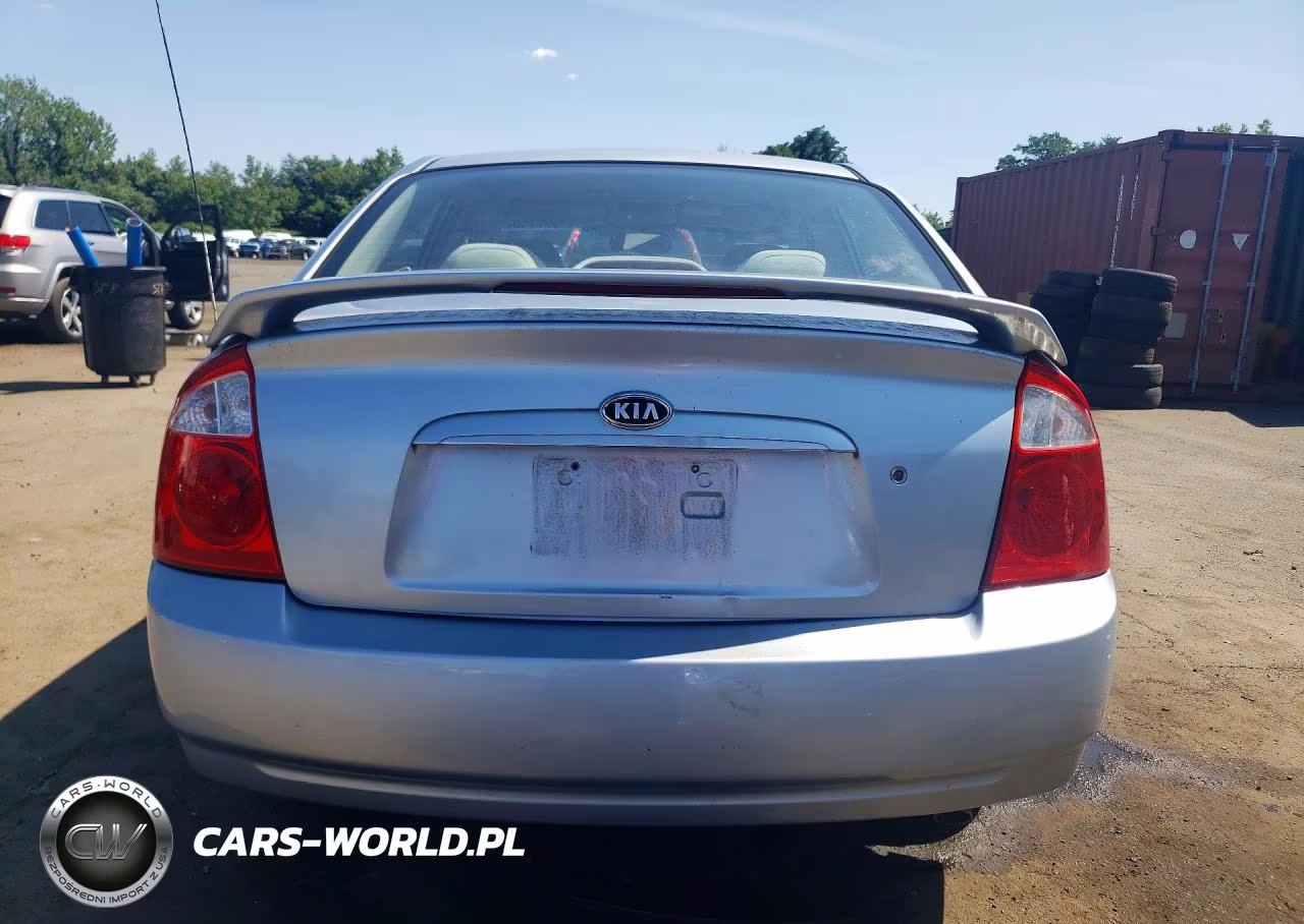 2006 Kia Spectra Ex VIN:KNAFE122465244551 - 6