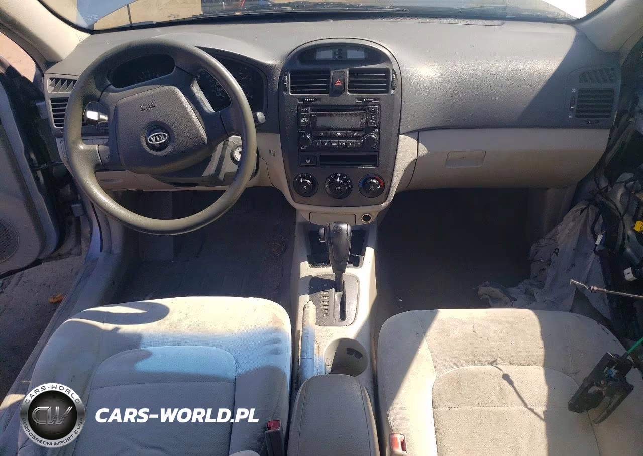 2006 Kia Spectra Ex VIN:KNAFE122465244551 - 8