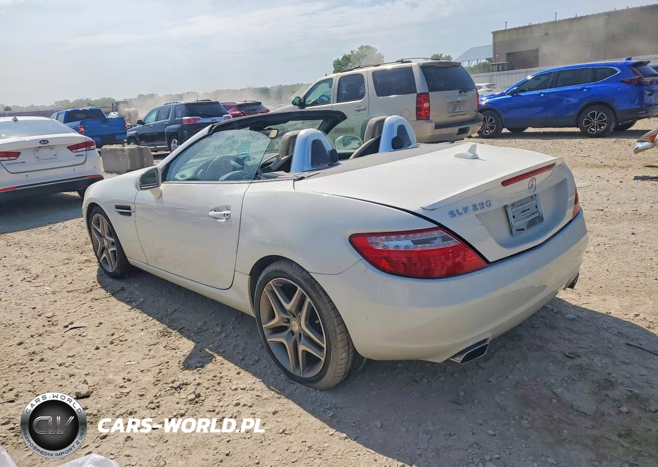 2013 Mercedes-Benz Slk 250 VIN:WDDPK4HA5DF058238 - 2