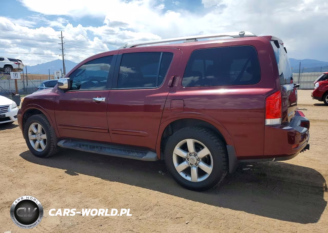 2012 Nissan Armada Sv VIN:5N1AA0NC8CN606895 - 2