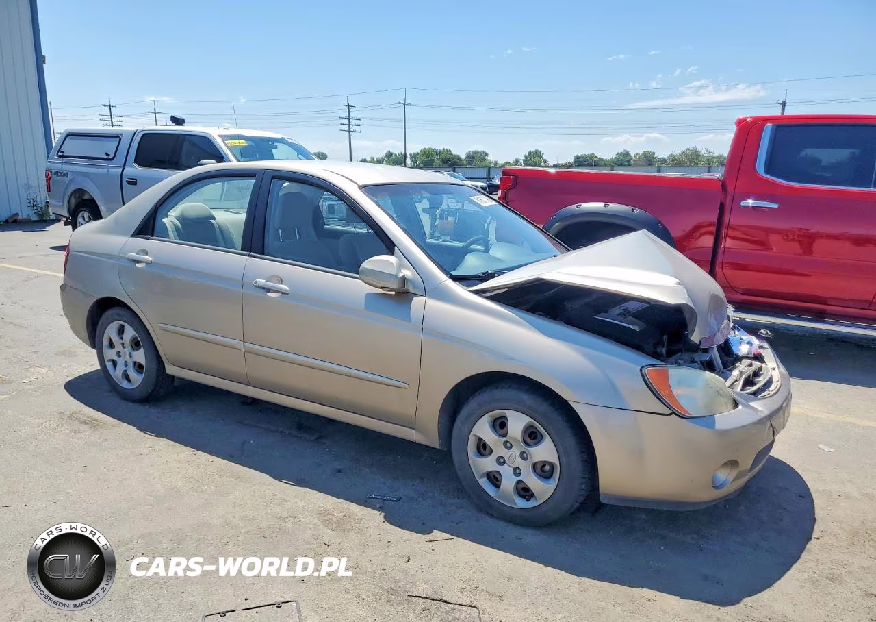 2006 Kia Spectra Ex VIN:KNAFE121165364539 - 4