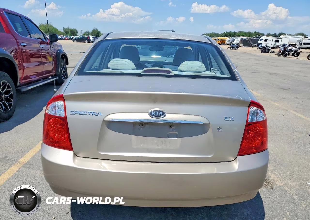 2006 Kia Spectra Ex VIN:KNAFE121165364539 - 6