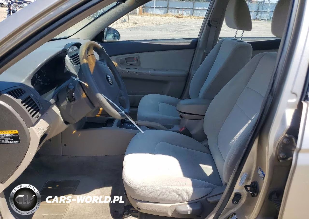 2006 Kia Spectra Ex VIN:KNAFE121165364539 - 7