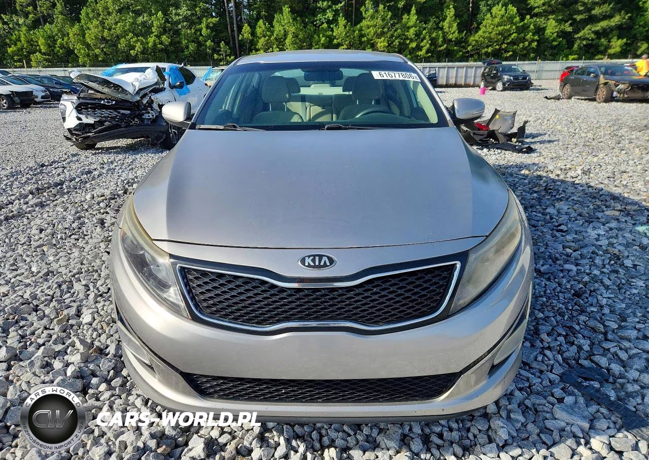 2015 Kia Optima Lx VIN:5XXGM4A76FG480042 - 5