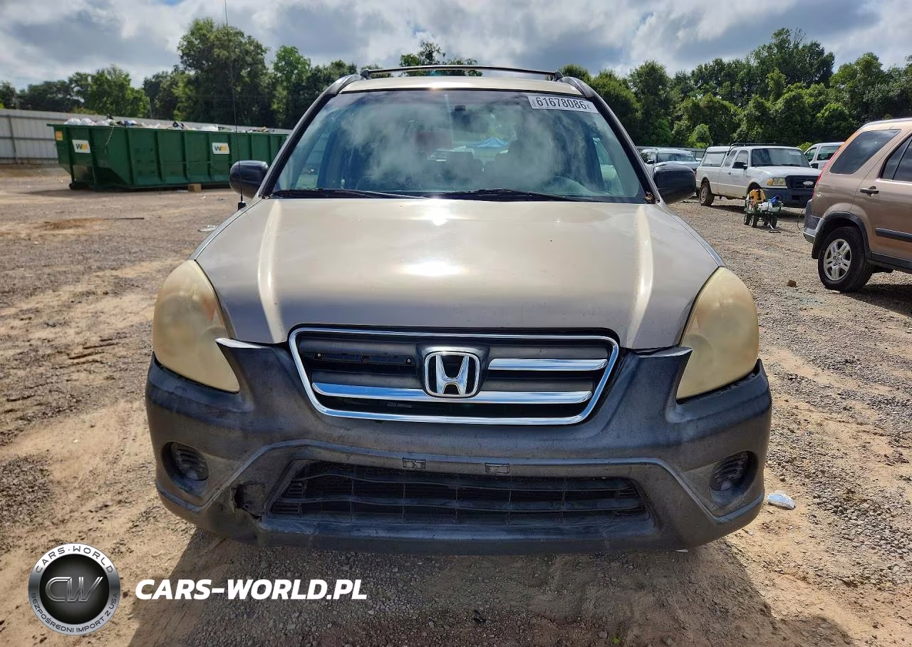 2005 Honda Cr-V Lx VIN:SHSRD68575U309206 - 5