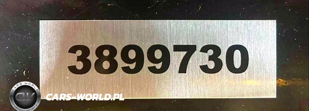 OTHER RAMP VIN:3899730 - 9