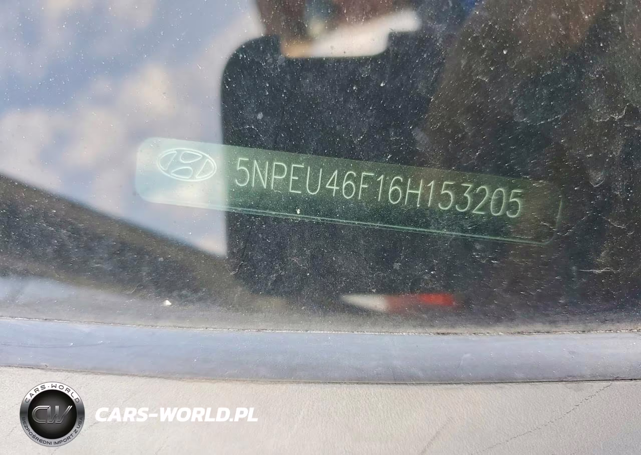 2006 Hyundai Sonata Gls V6 VIN:5NPEU46F16H153205 - 12