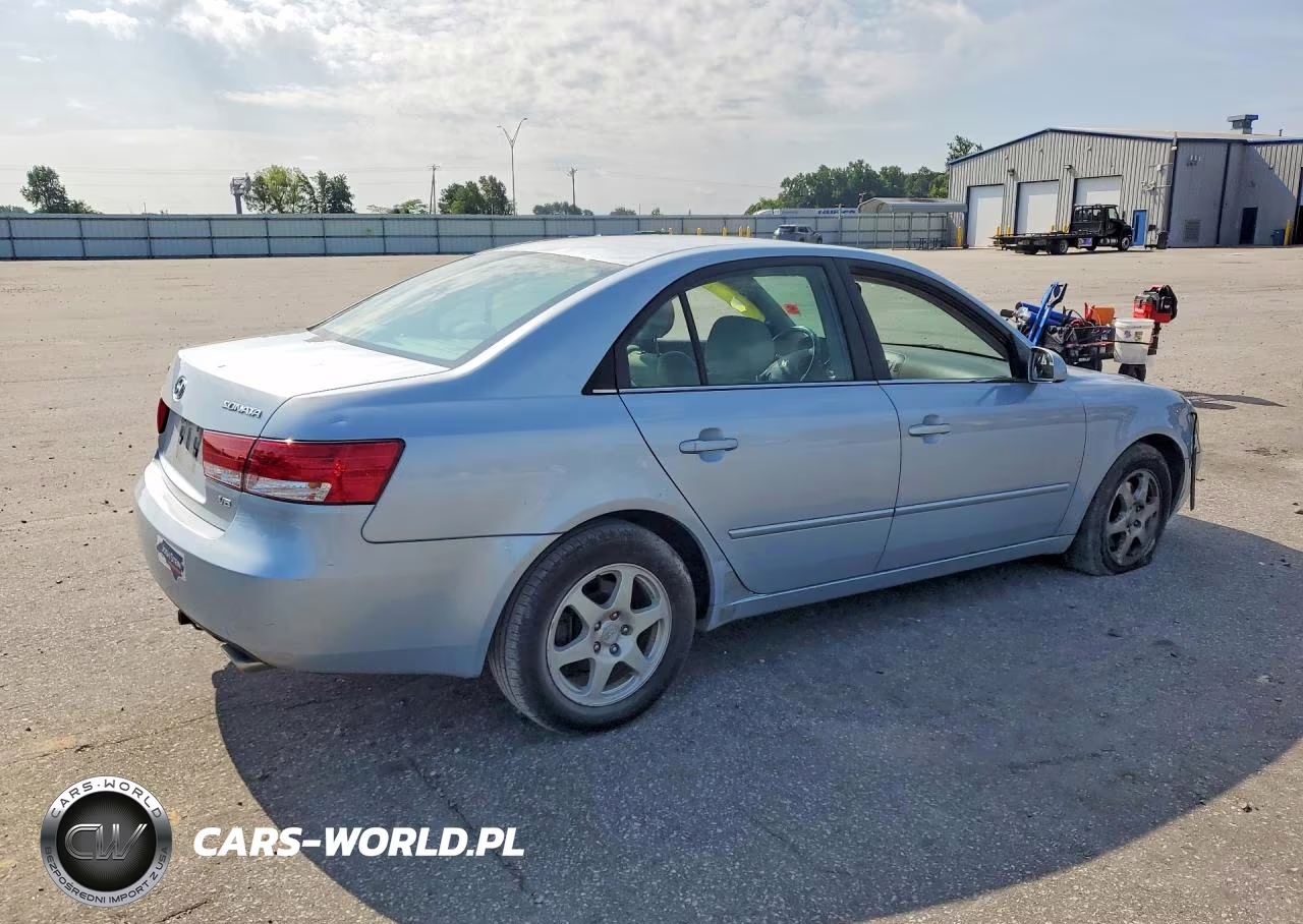 2006 Hyundai Sonata Gls V6 VIN:5NPEU46F16H153205 - 3