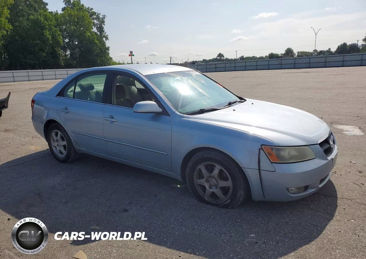 2006 Hyundai Sonata Gls V6 VIN:5NPEU46F16H153205 - 4